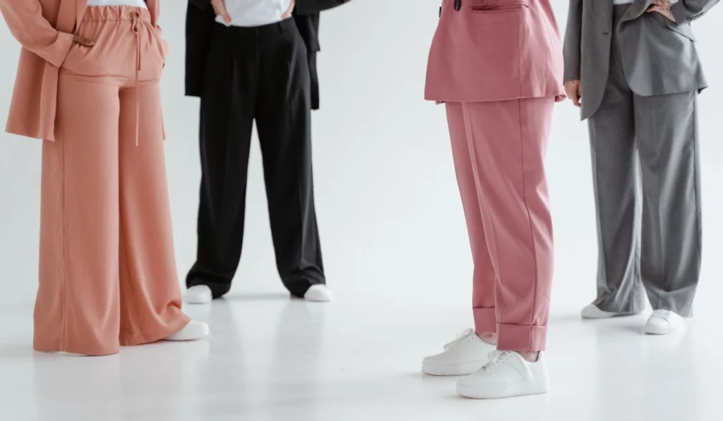Different outfits suitable for office, wedding, casual outing, gym and vacation