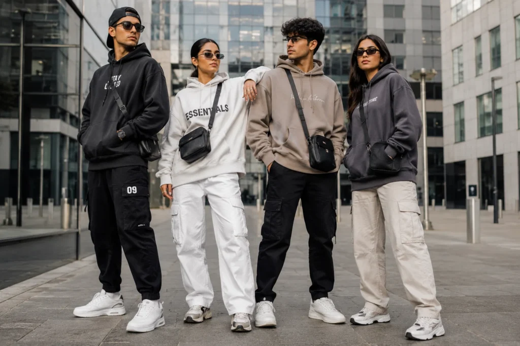 Different types of fashion styles - modern streetwear